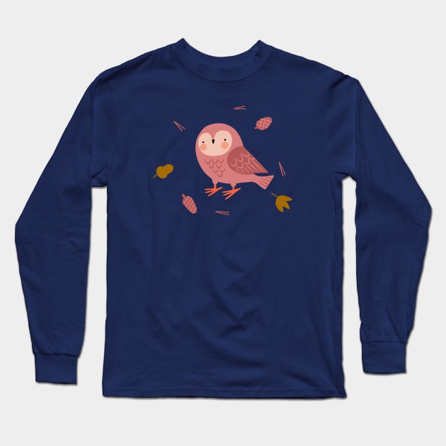 Baby owl Long Sleeve T-Shirt by Rebelform